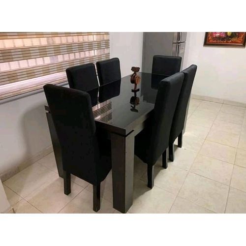 Leather Dinning Set (6 Chairs)